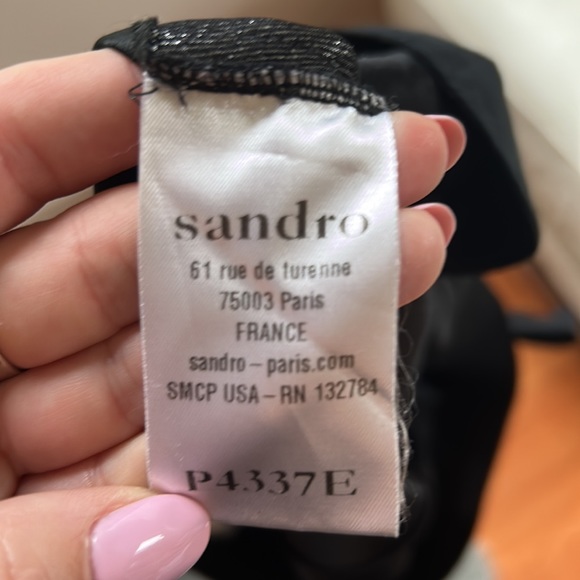 Sandro Joggers with Metallic Stripe - Picture 5 of 7